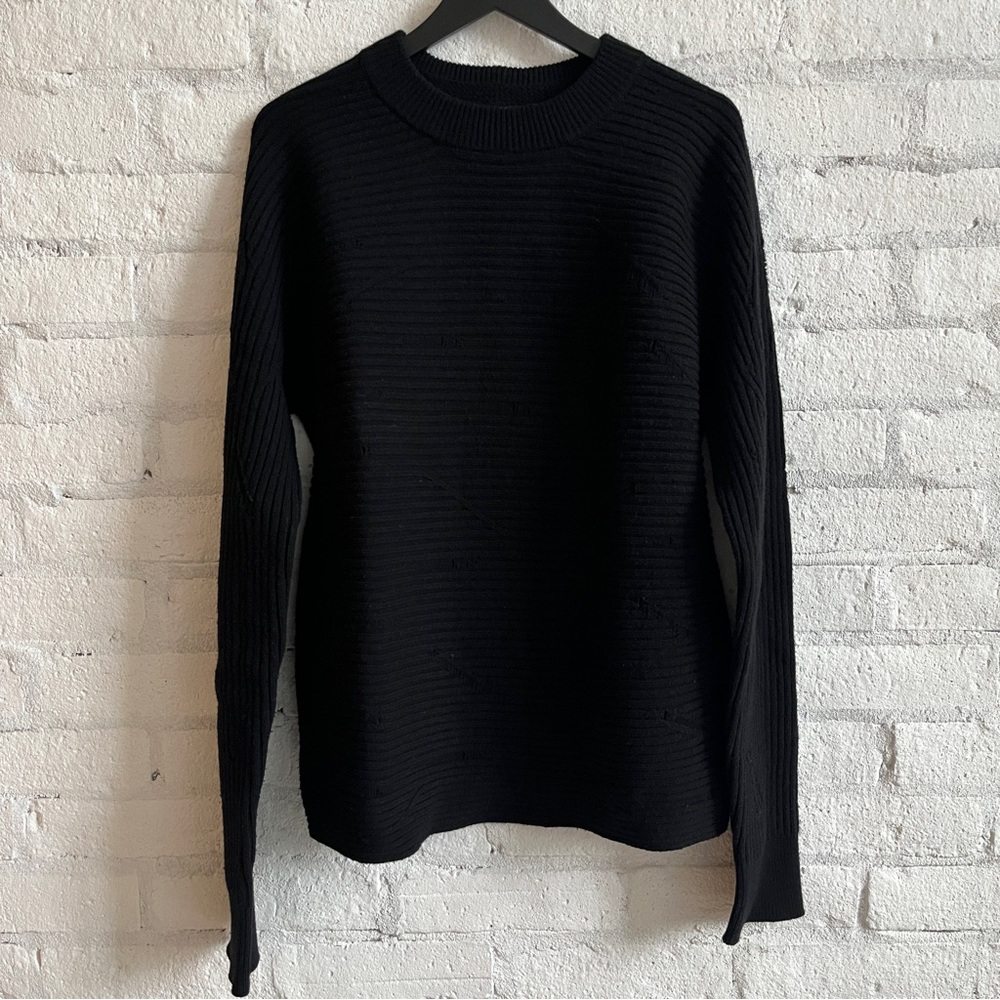 Helmut Lang Wool Ribbed Sweater